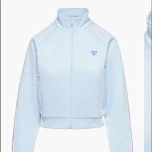 NWT Aritzia light blue track jacket